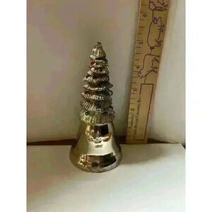 Madison Avenue Silver Plated Christmas Bell